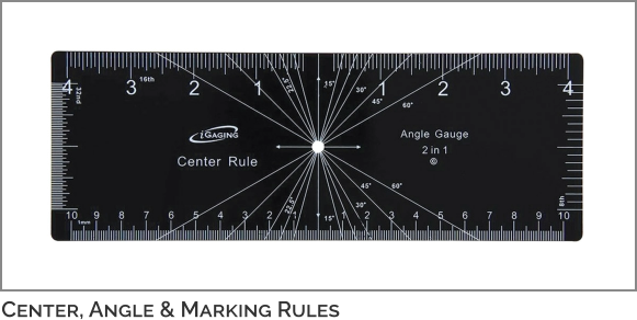 Center, Angle & Marking Rules